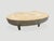 Andrianna Shamaris Amorphous Single Slab Teak Mid-Century Modern Coffee Table For Sale - Image 10 of 18