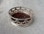 Vintage Silver Plate Faux Tortoise Wine Coaster For Sale - Image 4 of 11