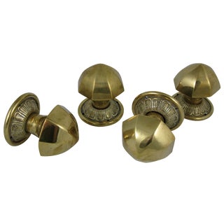 Brass Door Hardware - Set of 4 For Sale