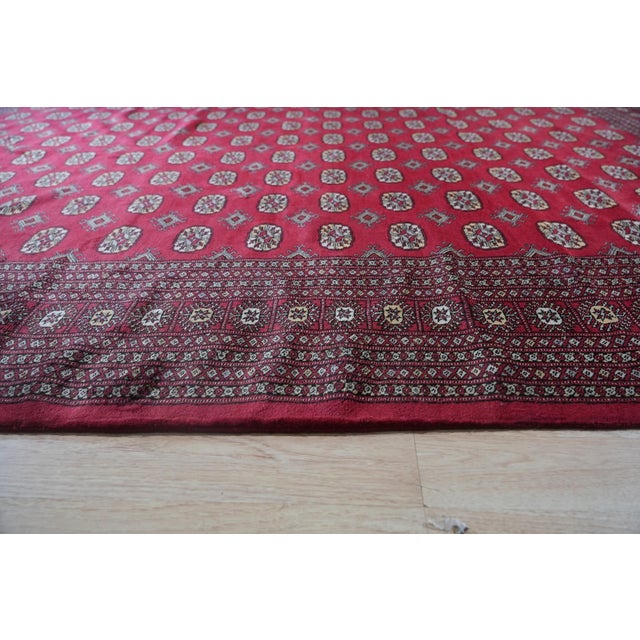 2020s 4x6 Rustic Nina Coral Traditional Geometric Nan Carpet Rug For Sale - Image 5 of 8