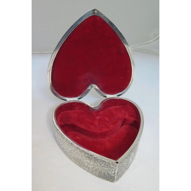 Early 20th Century Mother’s Day Sterling Silver Jewel Box For Sale In New York - Image 6 of 12