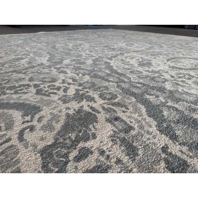 2010s 10ft 2in × 13ft 10in Pottery Barn Bosworth Printed Rug For Sale - Image 5 of 11