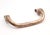 Traditional Set of Vintage 3.375 In. Brass Curved Bridge Drawer Pulls For Sale - Image 3 of 6