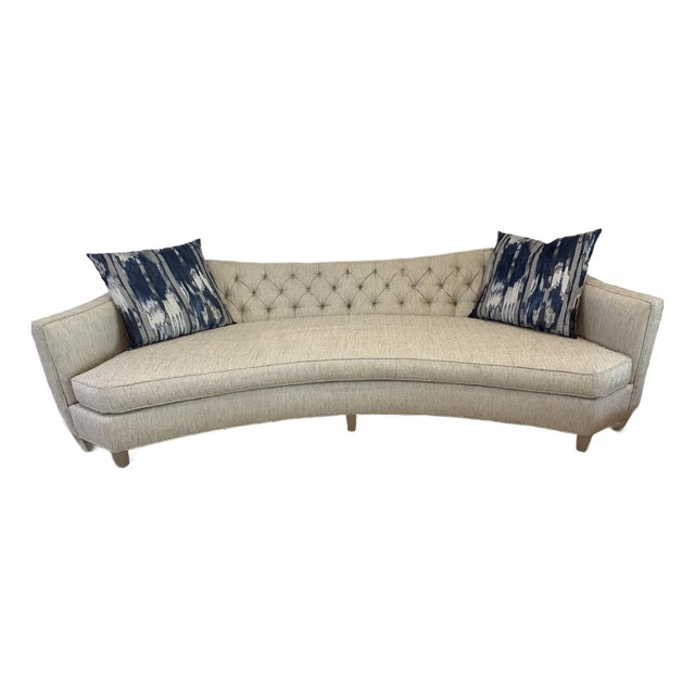 Henredon Celerie Kemble Serpentine Sofa For Sale