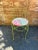 1970s 1970s Vintage Green Iron Peacock Garden Chair or Vanity Chair For Sale - Image 5 of 12