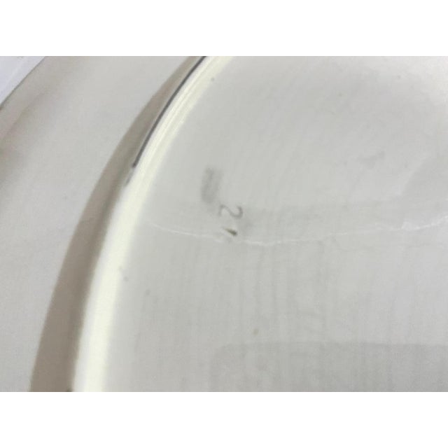 Large 20th Century Ceramic Dish in Yellow and Blue from C.Lombardo, Italy, 1960s For Sale - Image 18 of 18