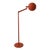 Sonneman Articulating Saucer Pharmacy Swing Arm Floor Lamp in Orange, Unmarked For Sale