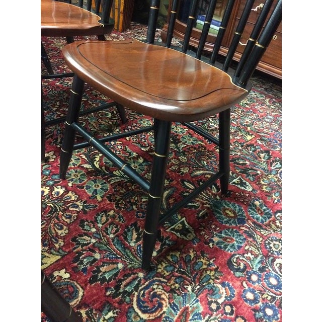 Hitchcock Dining Chairs, Set of Six For Sale - Image 12 of 15
