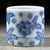 Blue & White Porcelain Thumb Ring With Floral Motif For Sale - Image 9 of 9