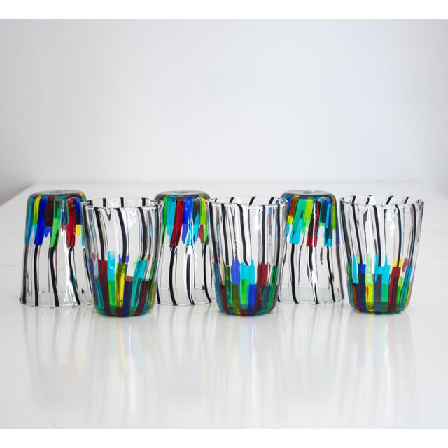 Ribes Collectable Glasses by Mariana Iskra, Set of 6 For Sale - Image 6 of 12