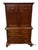 Vintage Jamestown Sterling Chippendale Style Mahogany Armoire For Sale - Image 12 of 12