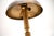 Vintage Brass Mushroom Table Lamps, 1960, Set of 2 For Sale - Image 9 of 11