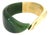 Mid 20th Century Tiffany & Co. Elsa Peretti Green Jade 18k Yellow Gold Cuff Bangle Bracelet For Sale