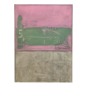 1976 Modern Abstract Cuban Oil Painting