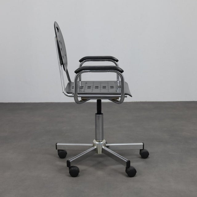 Postmodern Charlie Office Chair by Carlo Bimbi for Segis, Italy, 1980s For Sale - Image 3 of 12