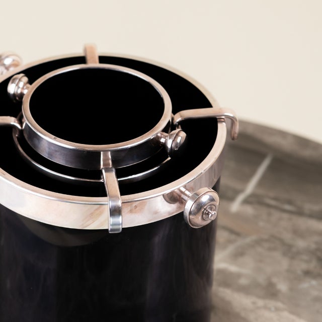 This iconic ice bucket/wine cooler belongs to the Fleuron collection, a high-end, contemporary design sub-brand conceived...