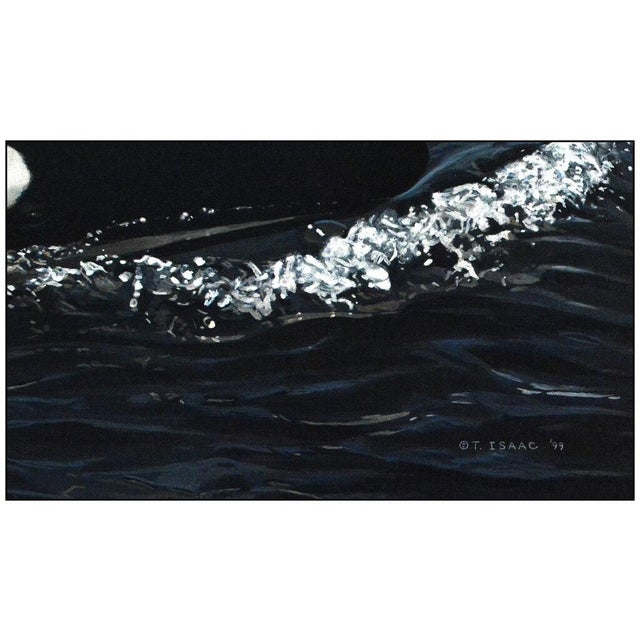 1990s Rainbow Spray Orca, Terry Allen Isaac For Sale - Image 4 of 5