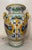 Monumental Antique Handmade Italian Majolica Painted Terracotta Gp Pottery Vase For Sale - Image 12 of 17