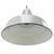 1950s Vintage Industrial Dutch Grey Enamel Hanging Lamp from Philips For Sale - Image 5 of 6