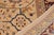 Textile Shabby Chic Beige/Wine Red Wool Rug - 9'1'' X 11'5'' For Sale - Image 7 of 10