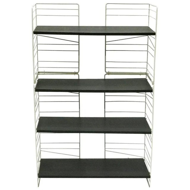 Mid-Century Swedish Standing Wire Sonja Bookshelf Units, Set of 2 For Sale - Image 5 of 5