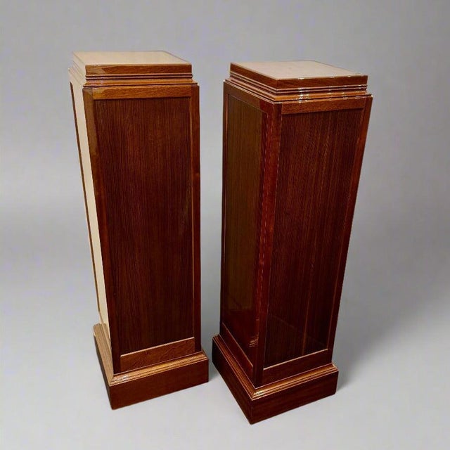 Pair Of Art Deco Pedestals, France 1930's For Sale - Image 16 of 18