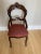 Brown 1920s Antique Traditional Carved Mahogany Side Chair For Sale - Image 8 of 9