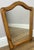 Vintage French Oak Wall Mirror For Sale - Image 5 of 5