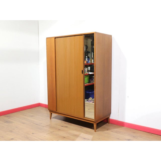 Mid Century Modern Vintage Teak Armoire Wardrobe by Austinsuite For Sale - Image 10 of 15