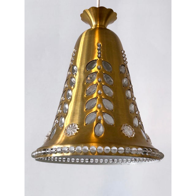 Metal Mid-Century Pendant Lamps by Oswald Haerdtl for Lobmeyr, 1950s, Set of 2 For Sale - Image 7 of 18