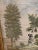 19th Century Swedish Silk Artwork with Child Berry Picking For Sale - Image 10 of 12