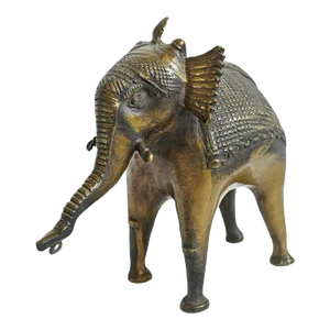 Antique Brass Jaipur Elephant