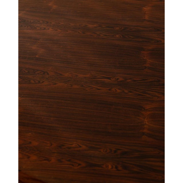 Danish Modern Model 283 Round Coffee Table in Rosewood by Johannes Andersen for CFC Silkeborg, 1960s For Sale - Image 17 of 18