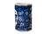 Asian 4" Small Octagonal Blue White Flower Vases Graphic Porcelain Art Vase For Sale - Image 3 of 11