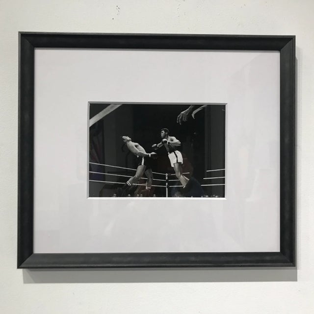 Black 1960s Black and White Photograph of Muhammad Ali by Art Shay, Framed For Sale - Image 8 of 8