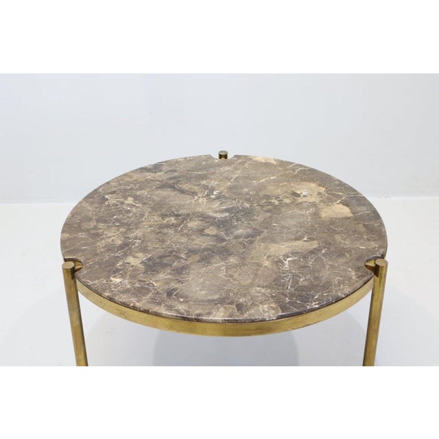 Occasional Table in Emperador Marble by Osvaldo Borsani, 1960 For Sale - Image 11 of 15