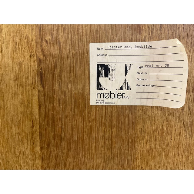 Kjaernulf Style Danish Oak Chest of Drawers, C. 1970s For Sale - Image 12 of 18