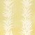 Schumacher White Lotus Wallcovering In Light Yellow For Sale