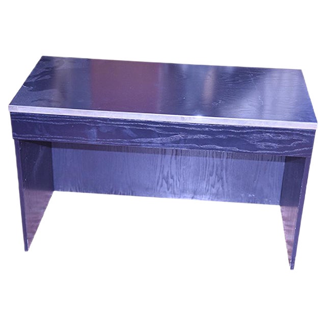 Black Wood Dressing Table For Sale