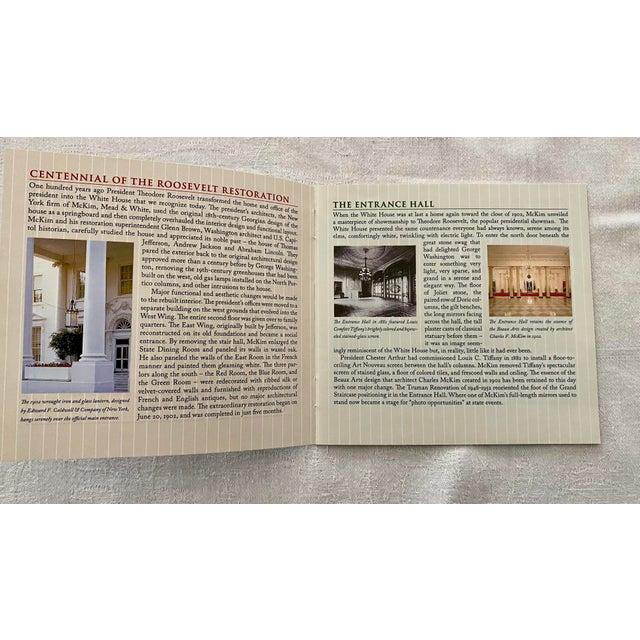 Vintage 2002 Official White House Historical Association Christmas Ornament - The East Room Centennial (New in Box) For Sale In Denver - Image 6 of 13