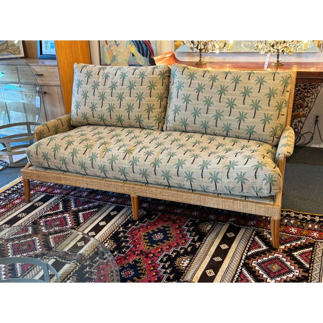 Orlando Diaz-Azcuy Collection for McGuire-Baker Furniture Sofa For Sale - Image 10 of 11