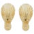 Murano Ice Glass Brass Sconces attributed to Hillebrand, Germany, 1970s, Set of 2 For Sale - Image 10 of 10