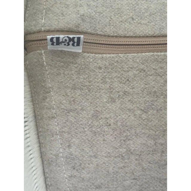 B&B Italia B&b Italia Lazy '05 Chair in Ivory Kanu For Sale - Image 4 of 4