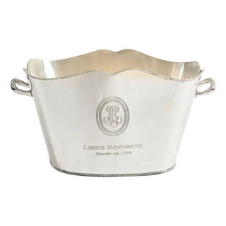 Silver Plated Champagne Bucket For Sale