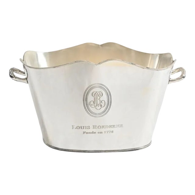 Silver Plated Champagne Bucket For Sale