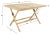 2020s Akita Folding Table - Natural/White For Sale - Image 5 of 11