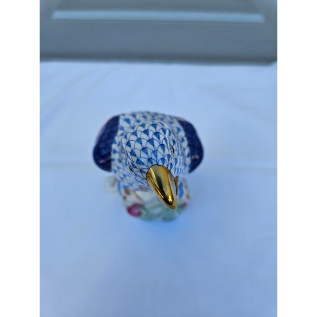 Herend Ceramic Parrot For Sale - Image 11 of 11