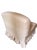 Serena & Lily Serena & Lily Miramar English Roll Arm Chair With Ruffle Skirt – Blush Washed Linen | Like New For Sale - Image 4 of 5