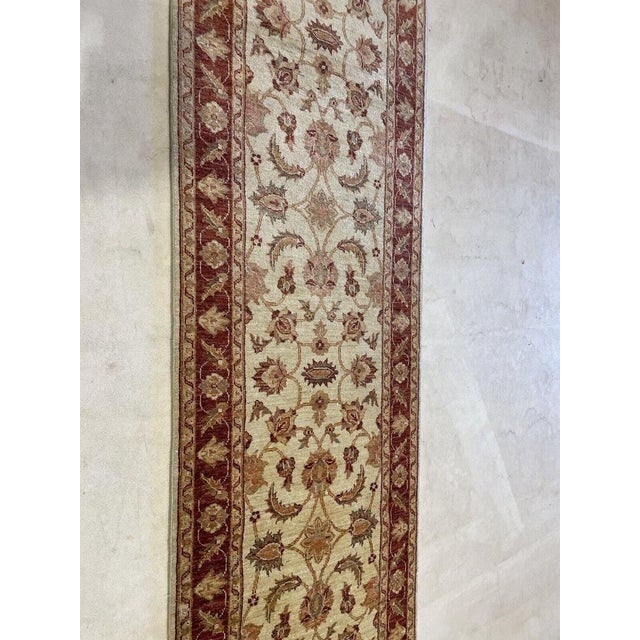 Textile Middle Eastern Rug in Wool For Sale - Image 7 of 10