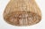 Contemporary Contemporary Rattan Mushroom Pendant Light Small For Sale - Image 3 of 7